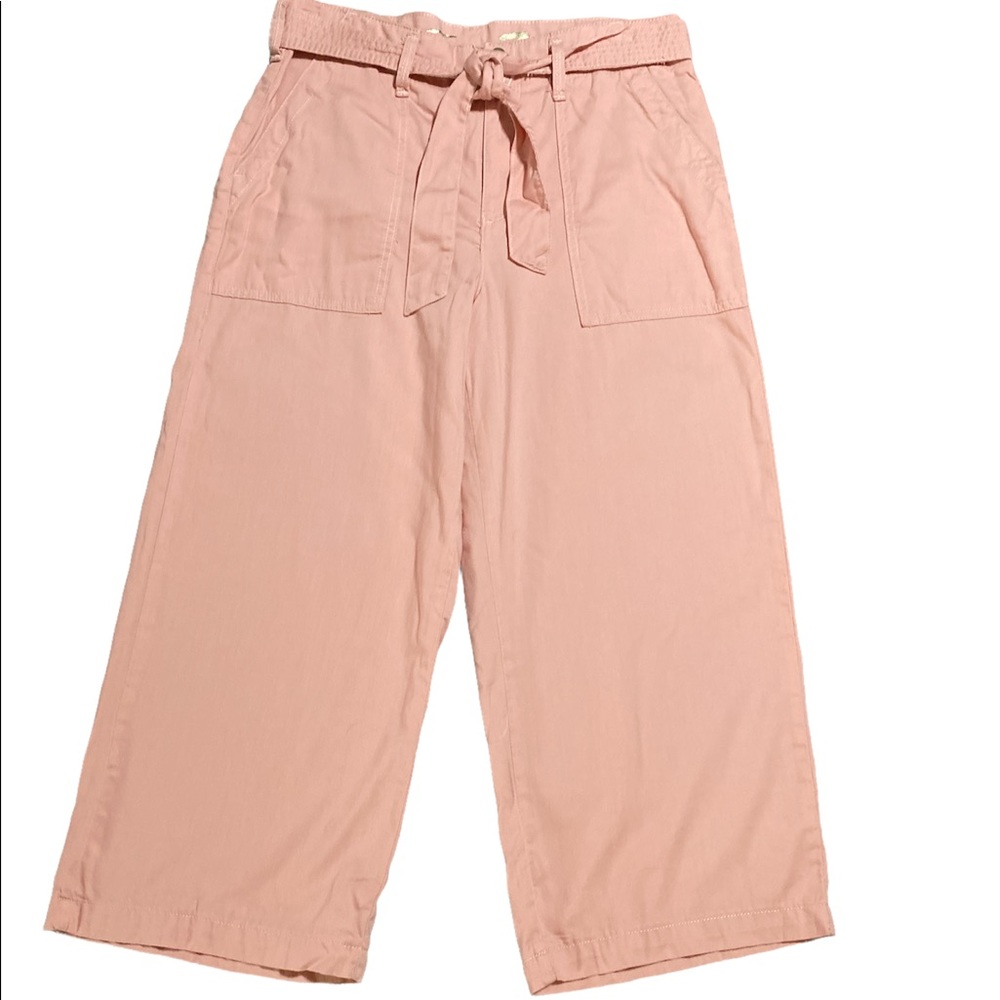 Seven 7‎ Womens Wide Leg Pants Belted with Patch Pockets - NEW Sz 10